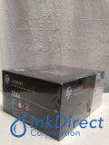 HP CE257A 124A C/M/Y Toner Cartridge Tri-Color LaserJet 1600 2600 2600N 2605 2605DN 2605DTN CM1015 CM1015MFP CM1017MFP