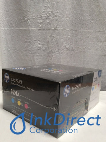 HP CE257A 124A C/M/Y Toner Cartridge Tri-Color LaserJet 1600 2600 2600N 2605 2605DN 2605DTN CM1015 CM1015MFP CM1017MFP