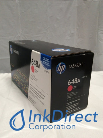 HP CE263A ( HP 648A ) Cartridge Magenta LaserJet CP4025DN CP4025 – Ink Direct Corporation