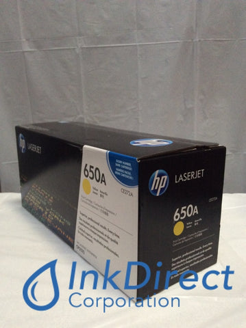 HP CE272A ( HP 650A 5525 ) Print Cartridge Yellow CP5525DN CP5525N CP5525XH Print Cartridge , HP - Color Laser LaserJet CP5525DN, CP5525N, CP5525XH,