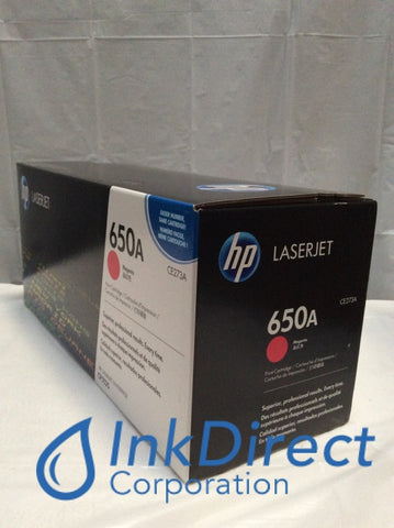 HP CE273A ( HP 650A 5525 ) Print Cartridge Magenta CP5525DN CP5525N CP5525XH Print Cartridge , HP - Color Laser LaserJet CP5525DN, CP5525N, CP5525XH,