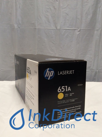 HP CE342A ( HP 651A ) Toner Cartridge Yellow LaserJet MFP M775 Enterprises 700 Toner Cartridge , HP - Laser Printer Enterprises 700, LaserJet MFP M775,