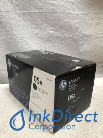 HP CE505D (CE505A HP 05A) Dual Pack Toner Cartridge Black Print Cartridge , HP   - Laser Printer  P 2035,  2035N,  2055dn,  2055x