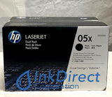 HP CE505XD HP 05X ( 2 * CE505X ) Print Cartridge Black P2055dn P2055x Print Cartridge , HP - Laser Printer P 2055dn, 2055x,