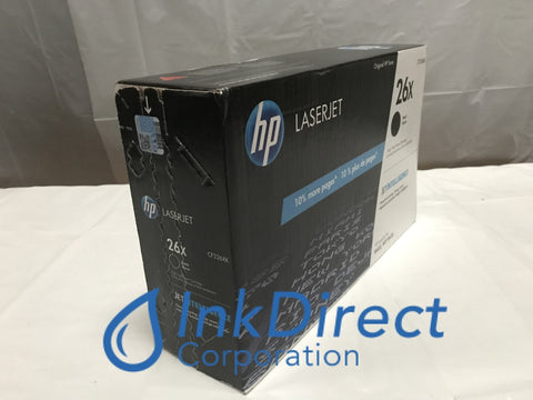 HP CF226XK ( HP 26X ) Original Extra High Yield Toner Cartridge Black LaserJet Pro M402 M426 Toner Cartridge , HP - Laser Printer LaserJet Pro M402dn, M402dw, M402fdn, M402fdw, M402N,