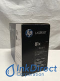 HP CF281X HP 81X Print Cartridge Black M630F M630H M630Z Print Cartridge , HP   - Laser Printer  LaserJet Enterprise M605dh,  M605dn,  M605n,  M605x,  M606dn,  M606x,  MFP M630F,  MFP M630H,  MFP M630Z