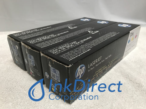 HP CF341A CE311/2/3A ( HP 126A ) Toner Cartridge Tri-Color All-in-One LaserJet CP1025, CP1025NW,