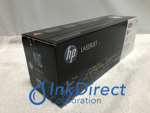 HP CF413X ( HP 410X ) Toner Cartridge Magenta Multi Function LaserJet Pro M452dn, M452dw, M452nw, M477fdn, M477fdw, M477fnw,