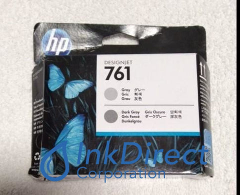 HP CH647A HP 761 PrintHead Gray & Dark Gray PrintHead , HP - InkJet Printer DesignJet T7100,