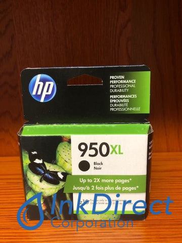 HP CN045AN HP 950XL High Yield Ink Jet Cartridge Black OfficeJet Pro 8600 8100 Ink Jet Cartridge , HP - All-in-One OfficeJet Pro 8600, 8600 PLUS, 8600 PREMIUM, - InkJet Printer OfficeJet Pro 8100