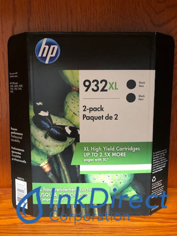 HP CR315BN HP 932XL (2 Pack of CN053AN) Ink Jet Cartridge Black Ink Jet Cartridge , HP - InkJet Printer OfficeJet 6100, 6600, 6700,