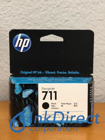 HP CZ129A HP 711 Ink Jet Cartridge Black DesignJet T120 T120 T520 T520 Ink Jet Cartridge