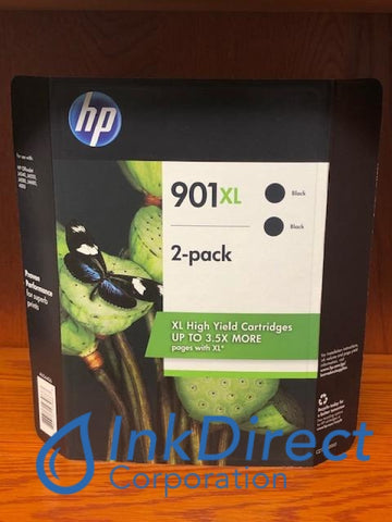 HP CZ721BN ( CC654AN x 2 ) HP 901XL Twin Pack Ink Jet Cartridge Black Ink Jet Cartridge , HP - InkJet Printer OfficeJet J4500, J4540, J4550, J4580, J4640, J4680