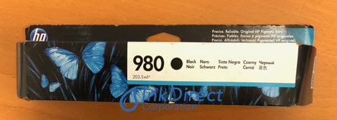 HP D8J10A ( HP 980 ) Ink Jet Cartridge Black X555DN X555XH X585DN X585F Ink Jet Cartridge , HP - InkJet Printer OfficeJet Enterprise X555DN, X555XH, - Multi Function OfficeJet Enterprise X585DN MFP, X585F MFP, X585Z MFP,