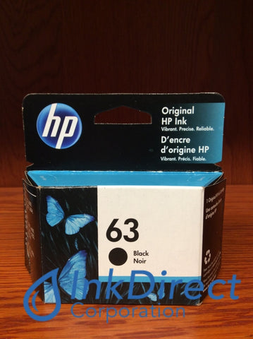 HP F6U62AN ( HP 63 ) Ink Jet Cartridge Black Ink Jet Cartridge , HP - All-in-One DeskJet 1112, 2130, 2132, 3630, 3632, ENVY 4512, 4520, OfficeJet 3830, 4650