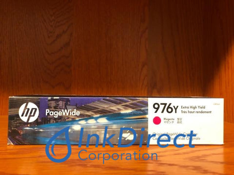 HP L0R06A 976Y Ink Jet Cartridge Magenta Ink Jet Cartridge , HP - Color LaserJet PageWide 377dw, PageWide Pro 300, 400, 452dn, 452dw, 452dwt, 477dn, 477dw, 500, 500dw, 577dw, 577z,