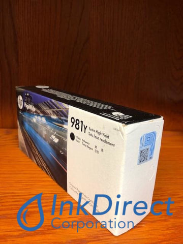 HP L0R16A 981Y Ink Jet Cartridge Black PageWide 556 586 E55650dn E58650z Ink Jet Cartridge , HP   - PageWide  Enterprise Color 556dn,  556xh,  586dn,  586f,  586z,   - Printer PageWide Managed  E55650dn,  E58650z