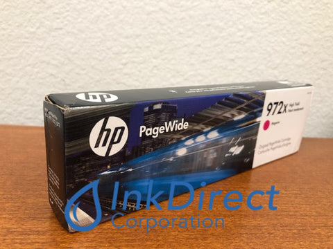 HP L0S01AN HP 972X Ink Jet Cartridge Magenta Ink Jet Cartridge , HP - Color LaserJet PageWide 377dw, PageWide Pro 300, 400, 452dn, 452dw, 452dwt, 477dn, 477dw, 500, 500dw, 577dw, 577z,