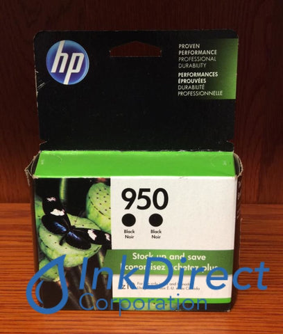 ( Expired ) HP L0S28AN HP 950 ( CN049AN * 2 ) Twin Pack Ink Jet Cartridge Black Ink Jet Cartridge , HP - All-in-One OfficeJet Pro 8600, 8600 PLUS, 8600 PREMIUM, 8620e, 8625, - InkJet Printer OfficeJet Pro 8100