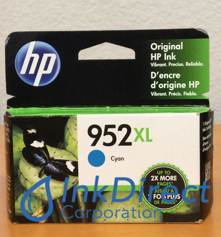 HP L0S61AN #140 ( HP 952XL ) Ink Jet Cartridge Cyan Ink Jet Cartridge , HP - All-in-One OfficeJet Pro 8710, 8715, 8720, 8725, 8730, 8740