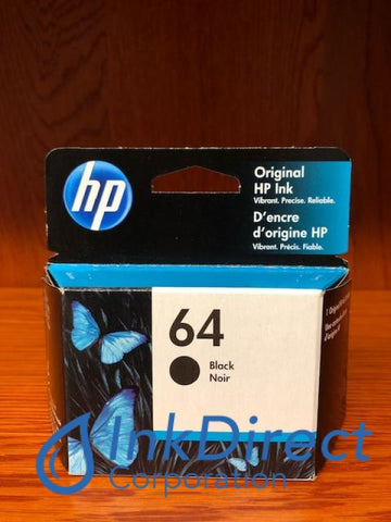 HP N9J90AN HP 64 Ink Jet Cartridge Black Ink Jet Cartridge , HP   - Photo Printer  ENVY Photo 6255,  Photo 7155,  Photo 7855