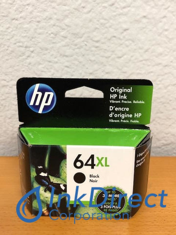 HP N9J92AN HP 64XL Ink Jet Cartridge Black Ink Jet Cartridge , HP   - Photo Printer  ENVY Photo 6255,  Photo 7155,  Photo 7855,