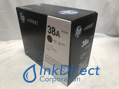 HP Q1338A HP 38A ) Toner Cartridge Black LaserJet 4200DTN 4200D – Ink Direct Corporation