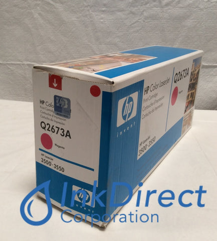 HP Q2673A 309A HP 3500 3550 ( Blue Box ) Print Cartridge Magenta Print Cartridge , HP - Laser Printer Color LaserJet 3500, 3550,