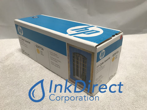 HP Q3972A ( HP 123A ) HP 2550 Standard Yield Toner Cartridge Yellow ( Blue Box ) Laser Printer Color LaserJet 2550L, 2550LN, 2550N, 2820, 2840,
