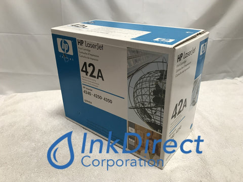 HP Q5942A HP 42A Print Cartridge Black ( Blue Box ) Laser Printer LaserJet 4240, 4250, 4250DTN, 4250DTNSL, 4250N, 4250TN, 4350DTN, 4350DTNSL, 4350N, 4350TN,