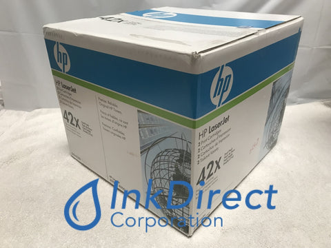 HP Q5942XD ( 2 * Q5942X ) HP 42X Dual Pack ( Blue Box ) Toner Cartridge Black Laser Printer LaserJet 4250, 4250DTN, 4250N, 4250TN, 4350DTN, 4350N, 4350TN,