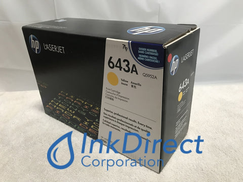 HP Q5952A HP 643A HP 4700 Print Cartridge Yellow Laser Printer Color LaserJet 4700, 4700DN, 4700DTN, 4700N,