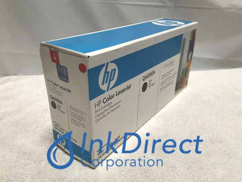 HP Q6000A HP 124A HP 2600 Toner Cartridge Black ( Blue Box ) Laser Printer Color LaserJet 1600, 2600, 2600N, 2605, 2605DN, 2605DTN, CM1015, CM1015MFP, CM1017MFP,