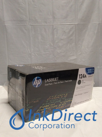 HP Q6000AD ( Q6000A * 2 ) HP 124A HP 2600 Twin Pack Toner Cartridge Black 1600 2600 2600N 2605 2605DN 2605DTN CM1015 CM1015MFP CM1017MFP , HP - Laser Printer Color LaserJet 1600, 2600, 2600N, 2605, 2605DN, 2605DTN, CM1015, CM1015MFP, CM1017MFP,
