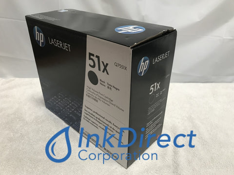 HP Q7551X HP 51X High Yield Toner Cartridge Black M3027MFP M3035MFP P3005 P3005D P3005DN P3005X Toner Cartridge
