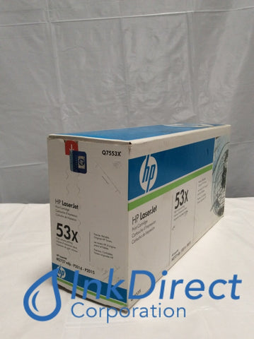 HP Q7553X HP 53X High Yield Toner Cartridge Black ( Blue Box ) M2727 M2727NF M2727NFSP2015 P2015D P2015DN P2015DNRF P2015N P2015RF P2015X , HP - All-in-One LaserJet M2727, - Laser Printer LaserJet M2727NF, M2727NFS, P2015, P2015D, P2015DN, P2015DNRF, P2015N, P2015RF, P2015X,