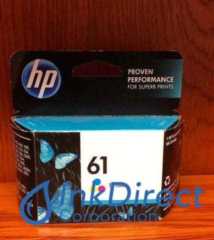 HP SM568AN SM568AN#140 ( same as CH562WN ) HP 61 Ink Jet Cartridge Tri-Color Ink Jet Cartridge , HP   - InkJet Printer  DeskJet 1000,  1010,  1050,  1055,  1056,  1510,  2050,  2540,  2549,  3000,  3050,  3050A,  3054,  3054A,  3056A,  3510,  ENVY  4500,  5530E,  5535,  OfficeJet  2620,  4630