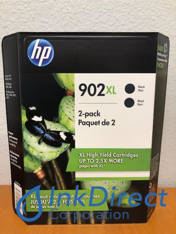 HP T0A40BN 902XL ( 2 * T6M14AN ) Ink Jet Cartridge Black OfficeJet Pro 6850 6862 6865 6868 Ink Jet Cartridge , HP   - InkJet Printer  OfficeJet Pro 6850,  6862,  6865,  6868,  6875,  6878,  6968,  6978,