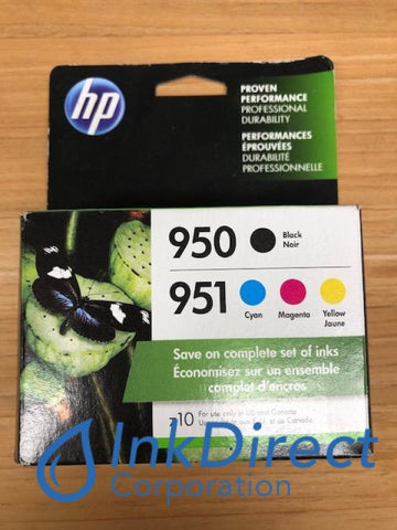 HP X4E06AN C2P01FN ( CN049AN CN050AN CN051AN CN052AN ) 950 951 Ink Combo Pack Ink Jet Cartridge , HP - All-in-One OfficeJet Pro 8600, 8600 PLUS, 8600 PREMIUM, - InkJet Printer OfficeJet Pro 8100