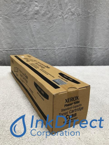 Xerox 106R1214 106R01214 Phaser 6360 Standard Yield Toner Cartridge Cyan Toner Cartridge , Xerox-Tektronix - Laser Printer Phaser 6360DN, 6360DT, 6360DX, 6360N,