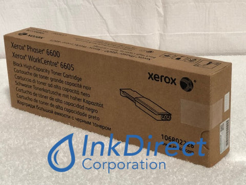 Xerox 106R2228 106R02228 Toner Cartridge Black Phaser 6600 WorkCentre 6605 Toner Cartridge , Xerox-Tektronix - Phaser 6600DN, 6600N, WorkCentre 6605DN, 6605N,