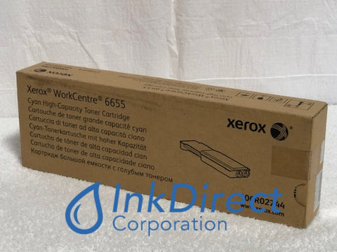 Xerox 106R2744 106R02744 Toner Cartridge Cyan WorkCentre 6655 6655X Toner Cartridge , Xerox - WorkCentre 6655, 6655X,