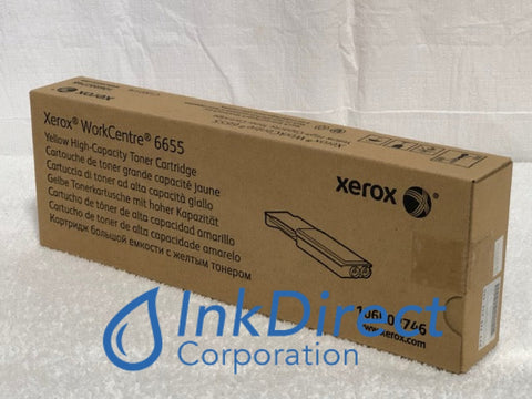 Xerox 106R2746 106R02746 Toner Cartridge Yellow WorkCentre 6655 6655X Toner Cartridge , Xerox - WorkCentre 6655, 6655X,
