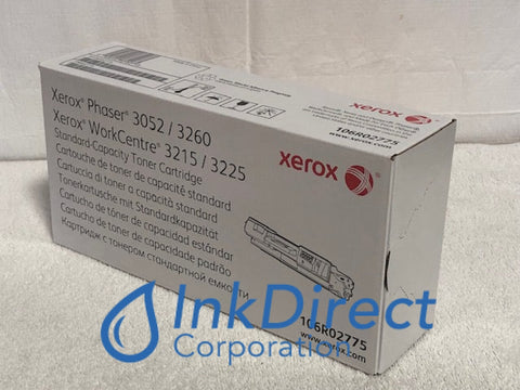 Xerox 106R2775 106R02775 Toner Cartridge Black Phaser 3052 3260 WorkCentre 3215 3225 Toner Cartridge , Xerox   - Laser Printer  Phaser 3052,  3260,  WorkCentre  3215,  3225