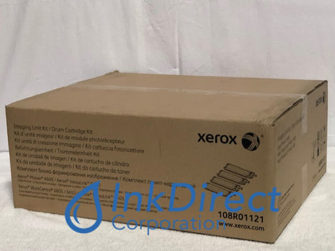 Xerox 108R1121 108R01121 Image Unit Color Black Cyan Magenta Yellow Image Unit , Xerox - Phaser 6600, 6600DN, 6600N, WorkCentre 6605, 6605DN, 6605N, - WorkCentre 6655, 6655X, 6655X.,