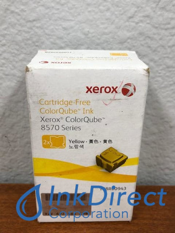 Xerox 108R943 108R00943 ColorQube 8570 Ink Stick Yellow Ink Stick , Xerox - ColorQube 8570, 8570DN, 8570DT, 8580,