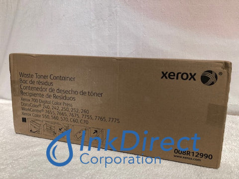 6-Pack Waste Toner Container (008R12990) For Xerox Color 550/560/570, Versant, WorkCentre, And More – Compatible